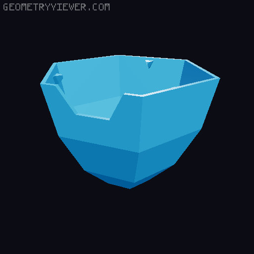 Pokeball Easter Egg Box Decoration 3D model thumbnail