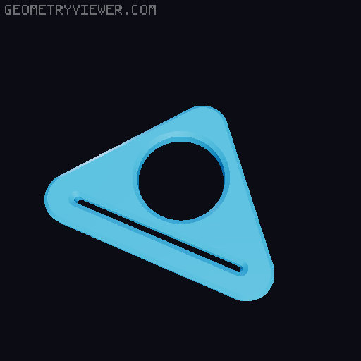Yet Another Tube Squeezer (CadQuery Customizable) 3D model thumbnail