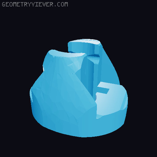 MINI 13: Mr Meeseeks 3D model thumbnail