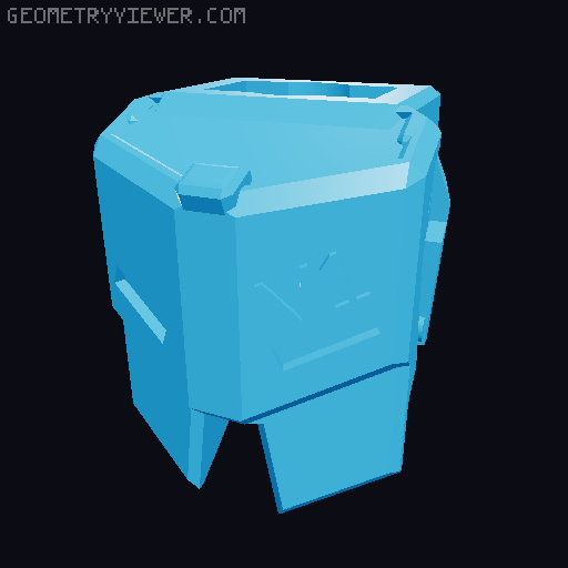 dummy 13 V1 3D model thumbnail