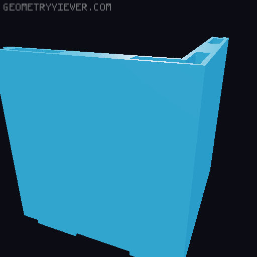 Modular Filament Rack 3D model thumbnail