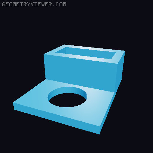 fixing points for pallet rack 1/14  3D model thumbnail