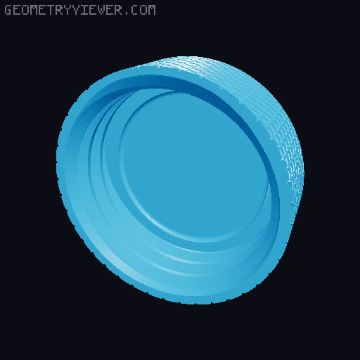 Nespresso Capsule Container 3D model thumbnail