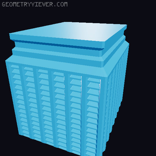 Prismatic Vase Mode Silica Gel Container. Super fast print 3D model thumbnail