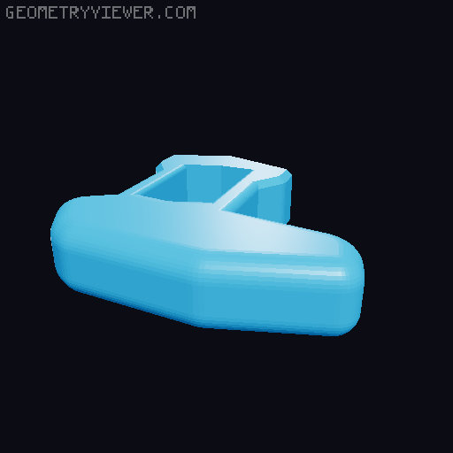 Knuckle Benchy 3D model thumbnail