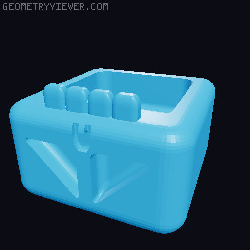 Skull Head for dummy 13[emotions] 3D model thumbnail