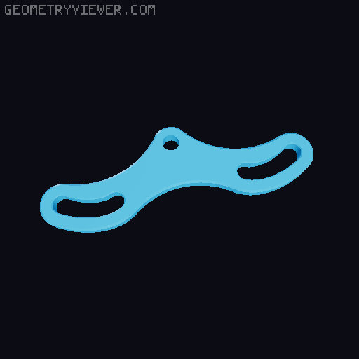 Push2Pull Syringe holder 3D model thumbnail