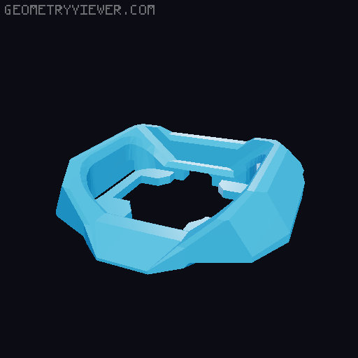 Dummy 13 Mech Legs Add On 3D model thumbnail