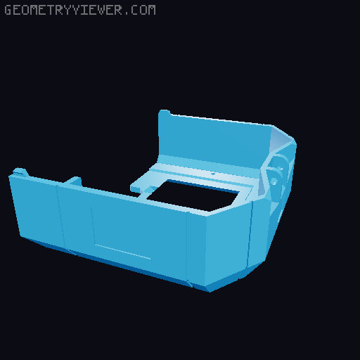 CAT Logos for ProfessorBoots Excavator 3D model thumbnail