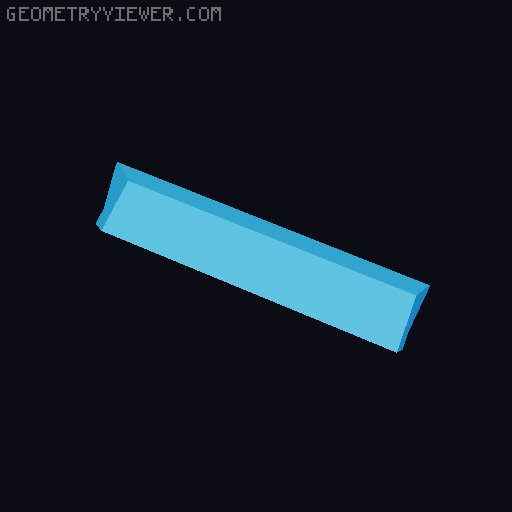 Modular bookmark 3D model thumbnail