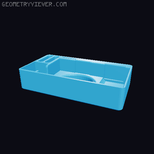 Ricoh GR III Case 3D model thumbnail