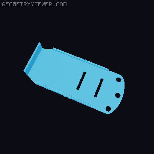 Boxsaver with Holes 3D model thumbnail