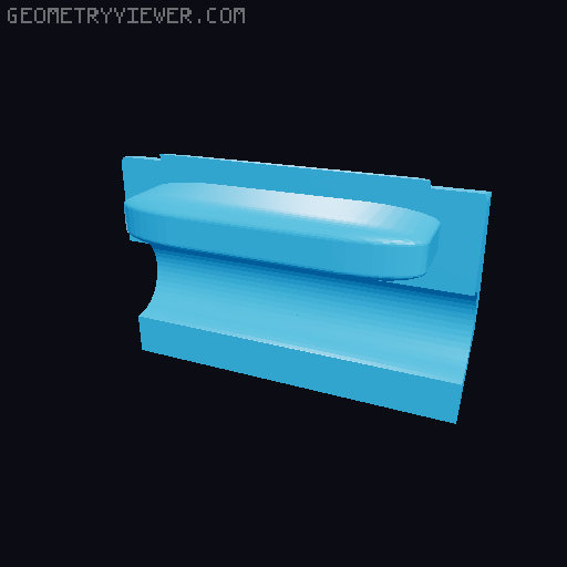 Tractor tank 3D model thumbnail