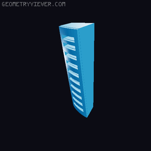 Futurama Planet Express Ship MMU Parts 3D model thumbnail
