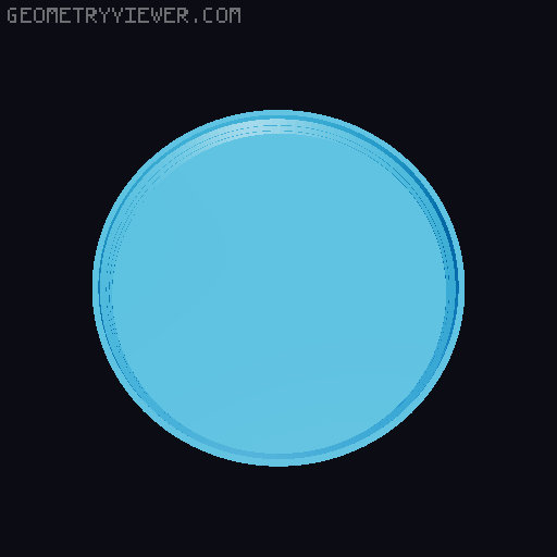 Customizable air filter can 3D model thumbnail