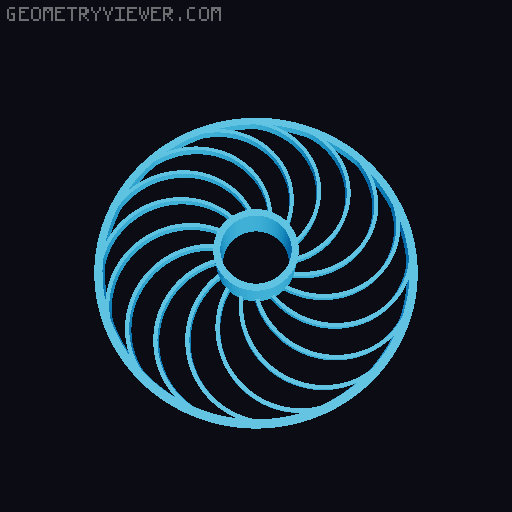 Hypnotic Extruder Visualizer - Ender 3 S1 Pro Remix 3D model thumbnail