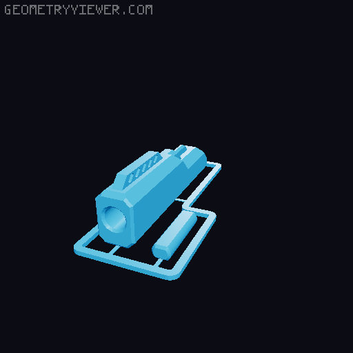 A13 - Armor & Guns v1.5a (with Runners!) 3D model thumbnail