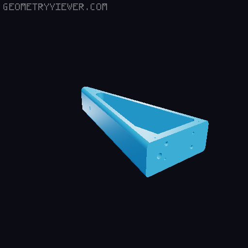 Flying V Guitar 3D model thumbnail