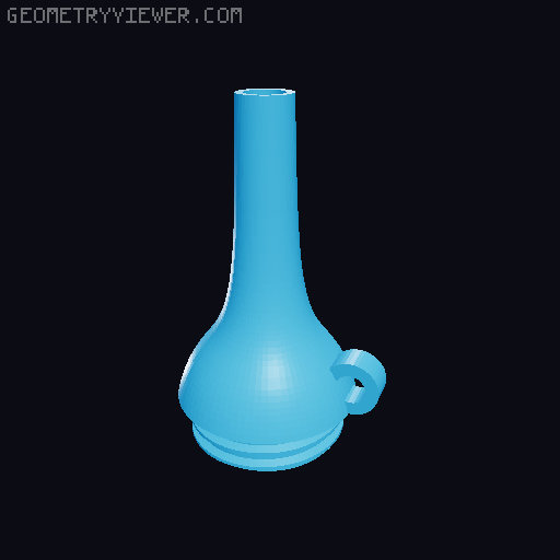 Inon z-330 basic snoot 3D model thumbnail