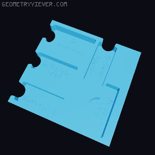 German Translation - Frosthaven Insert 3D model thumbnail