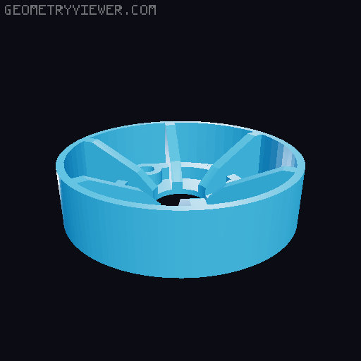 Manual 2 speed gearbox experiment 3D model thumbnail