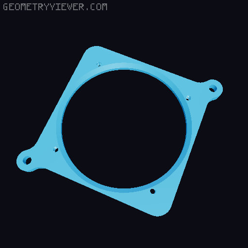 2.5'' HDD / SSD Cover mit aktiver Kühlung durch FAN/Füfter 3D model thumbnail