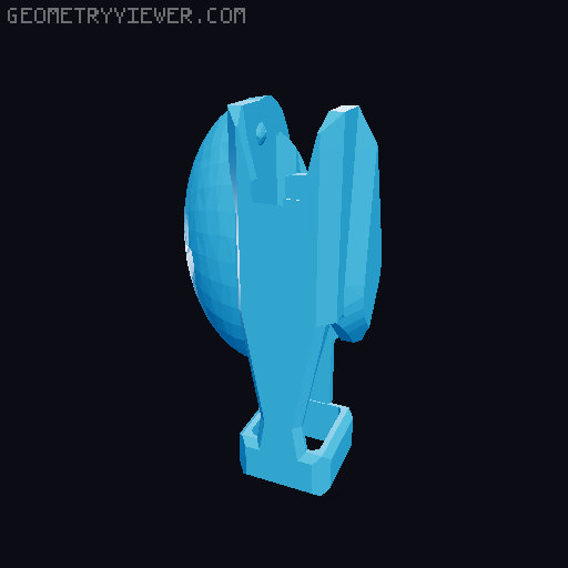 Cyborg body conversion kit MK2 for Dummy 13 3D model thumbnail