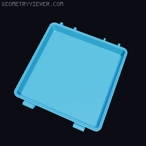 Mobula 8 - Travel Case 3D model thumbnail