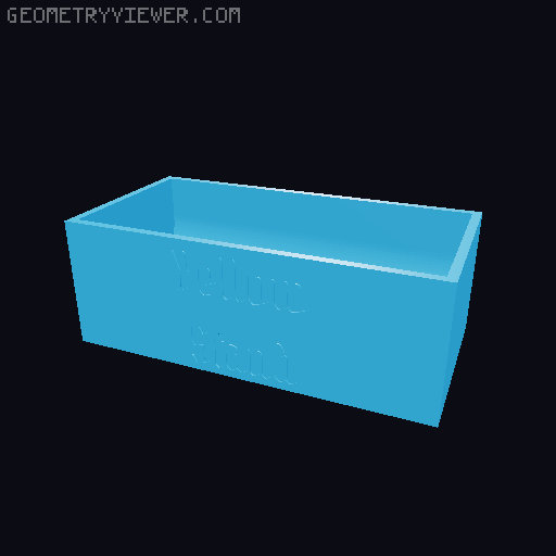 Gloomhaven Storage Insert 3D model thumbnail