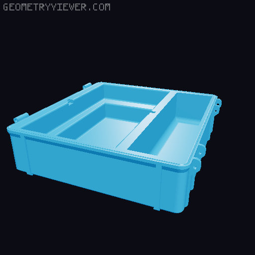 Canon SELPHY CP1500 Rugged Storage & Travel Case (Fits Prusa MK3 / MK4) - fixed V2 3D model thumbnail