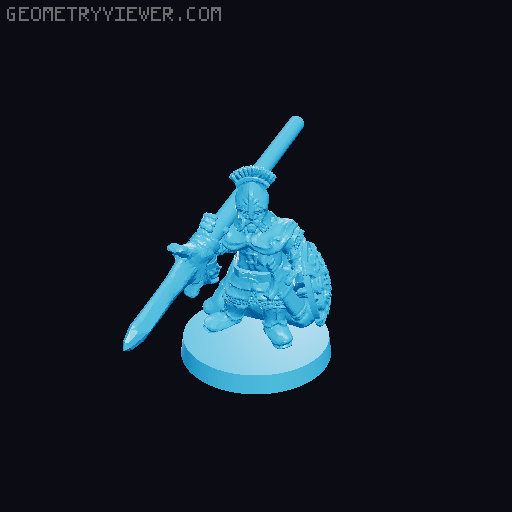 Knights of Dale 10mm Scale 3D model thumbnail