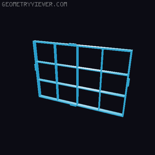 Magnetic organizer 3D model thumbnail