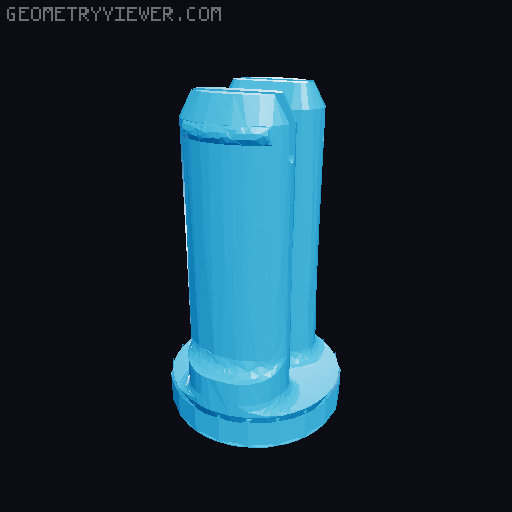 Separate core and case - Medium and Extra sizes 3D model thumbnail