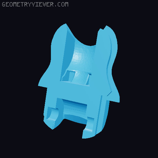 3D Printable Girlpla / Mecha Musume / Megami Device / 30 Minute Sisters / Frame Arms compatible blank figure 3D model thumbnail