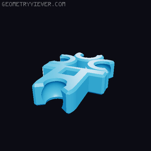 Dummy 13 blank body 3D model thumbnail