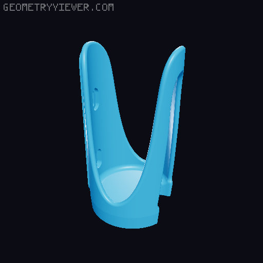 Bike Bottle Holder Hidden SmartTag2 3D model thumbnail