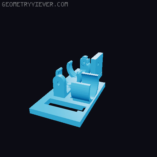Powder Check Die 3D model thumbnail