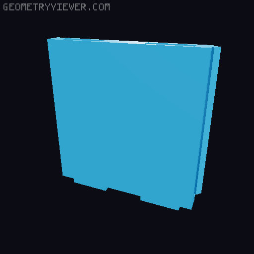 Modular Filament Rack 3D model thumbnail