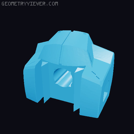 Gundam Dummy 13 Complete Model 3D model thumbnail