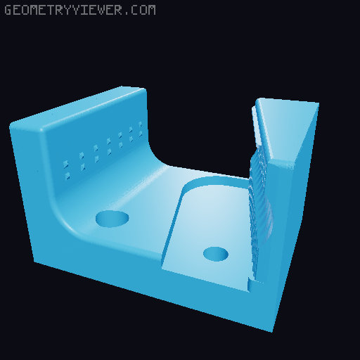 Toothbrush Holder 3D model thumbnail