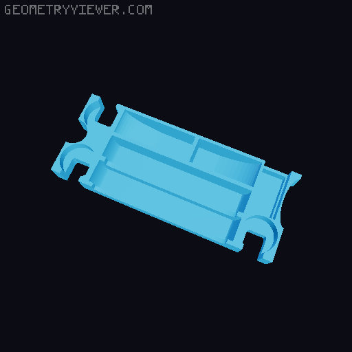 Dice Commandos Insert 3D model thumbnail