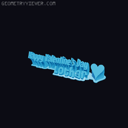Happy Valentines Day... 3D model thumbnail