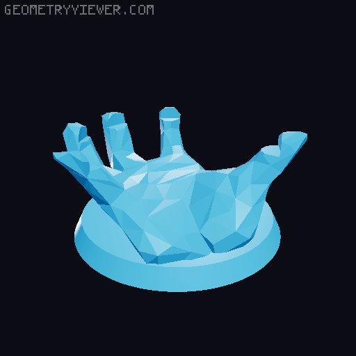 Tesseract Board Game Base upgrade 3D model thumbnail