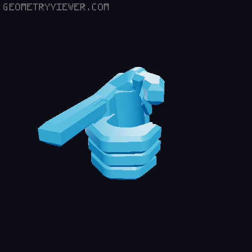 Private 13 - Scar-L, Helmet, Vest and Trigger Finger Hand! 3D model thumbnail