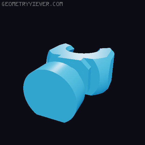 TEST DUMMY 13 ORGANIC ARM BY 3DNUEVO 3D model thumbnail