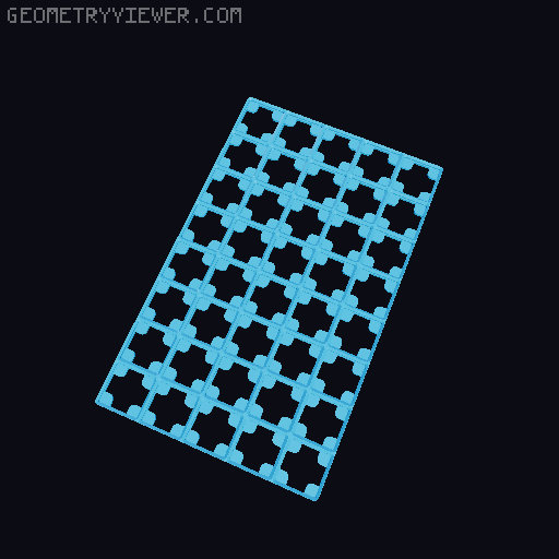 Gridfinity Embedded Magnet Base Plates 3D model thumbnail