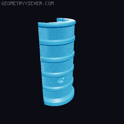 MULTI-TOOL ___ Barrel Clamp Picatinny Rail Mod + Frontgrip (Boom Grip) 3D model thumbnail