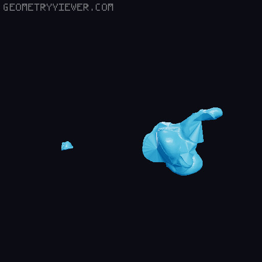 Fall Gnome Statue 3D model thumbnail