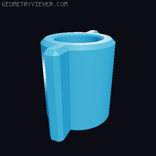Single molds for silicone stoppers 3D model thumbnail