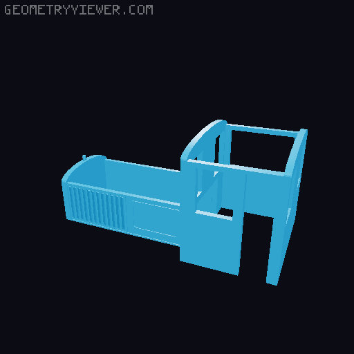 Gas Electric Dink (Hon30) for Kato 11-109 3D model thumbnail